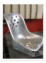 Fabricated seat